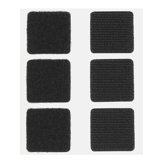 12 Packs: 12 ct. (144 total) Hook & Loop Square Sets by Loops & Threads®